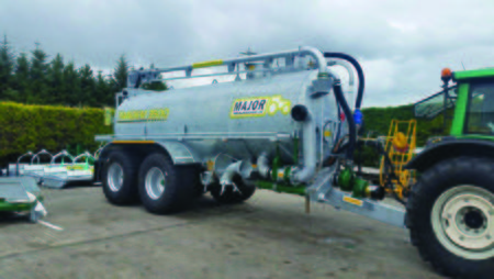 Major Agri slamsuger (tandem)